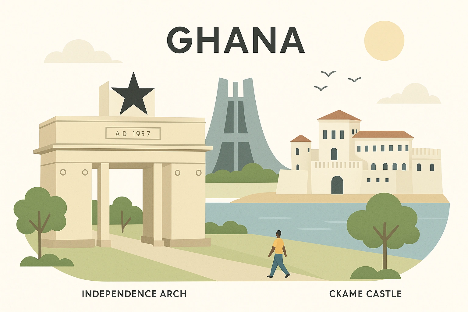 Ghana landscape