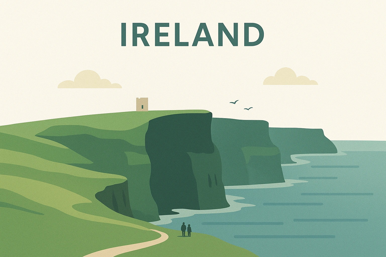 Ireland landscape