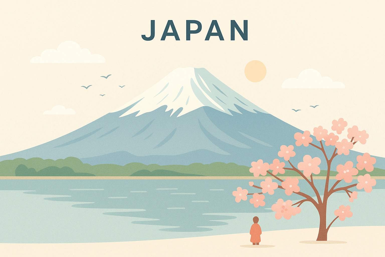 Japan landscape
