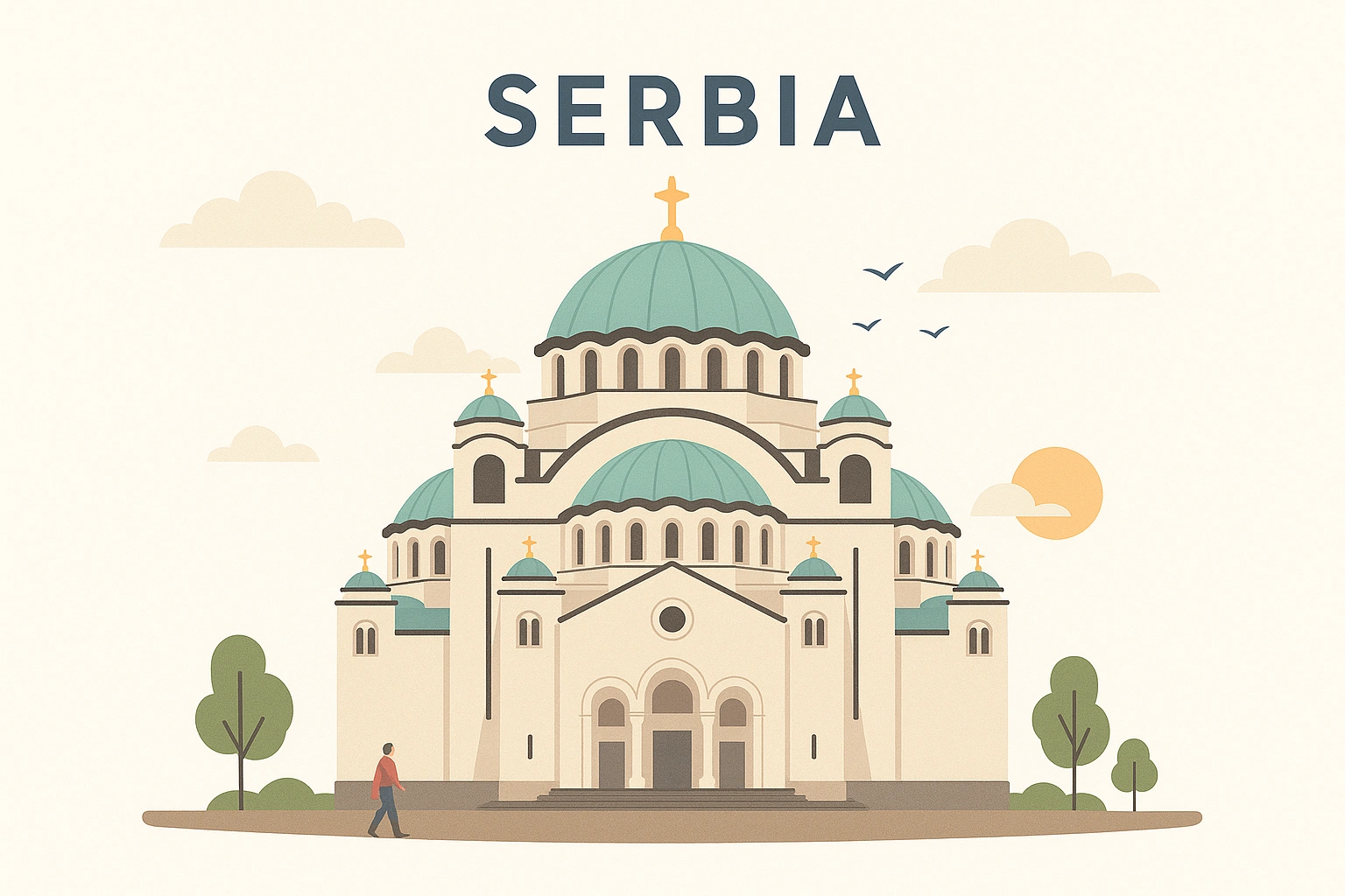 Serbia landscape